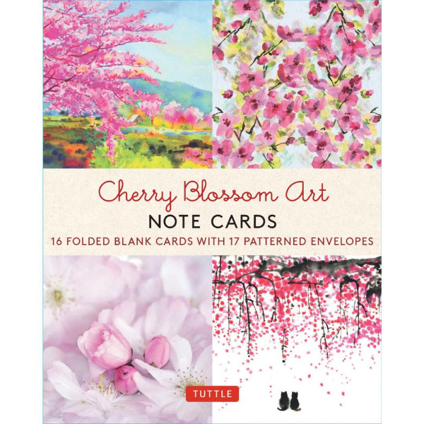 Cherry Blossom Art Note Cards