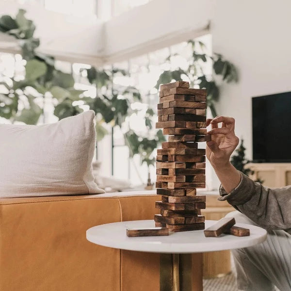 Mango Wood Tumbling Tower