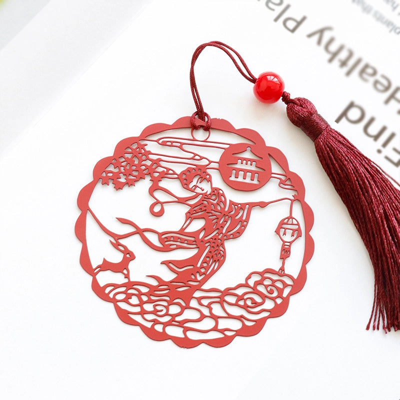 Moon Fairy Metal Bookmark
