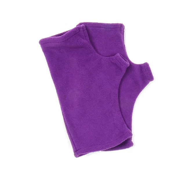 Fleece Gloves Purple