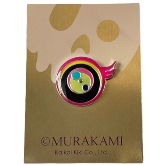 Takashi Murakami Googly Eye Brass Pin