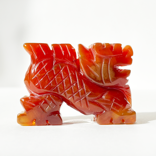 Carved Dragon Gemstone