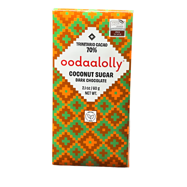 Oodaalolly Dark Chocolate with Coconut Sugar