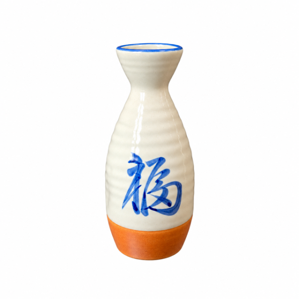 Sake Carafe with White Glaze