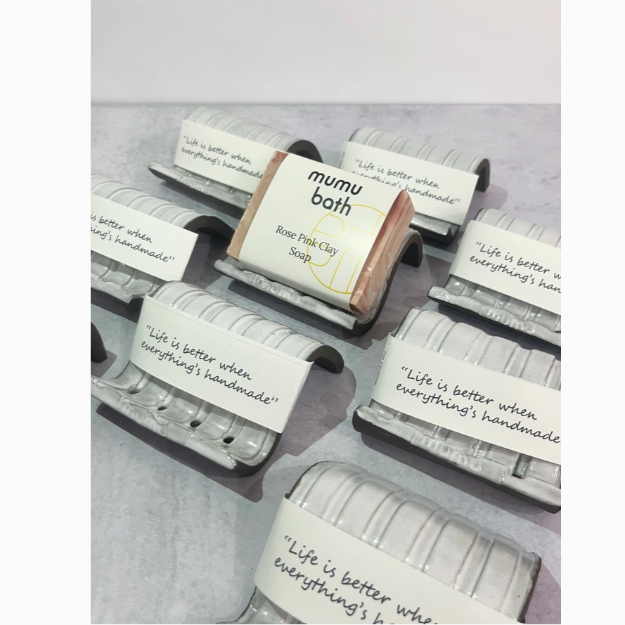 Artisanal Ceramic Soap Dish