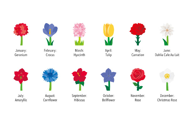 2024 3D Calendar Flowers