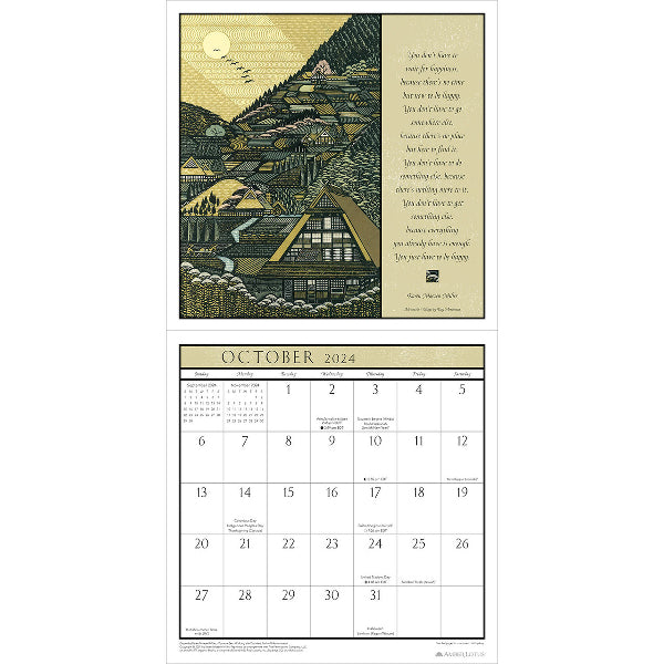 2024 Calendar: Now and Zen