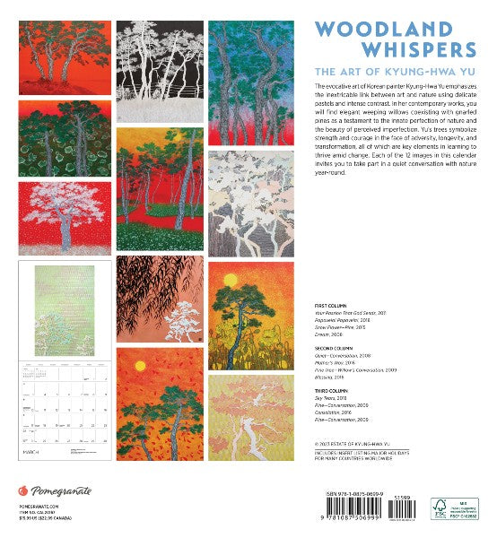 2024 Calendar: Woodland Whispers