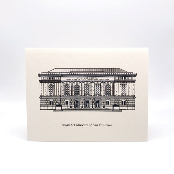 ASIAN ART MUSEUM FACADE CARD