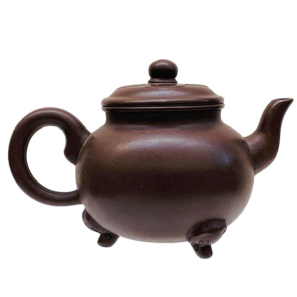 Yixing Three Leg Ruyi Teapot