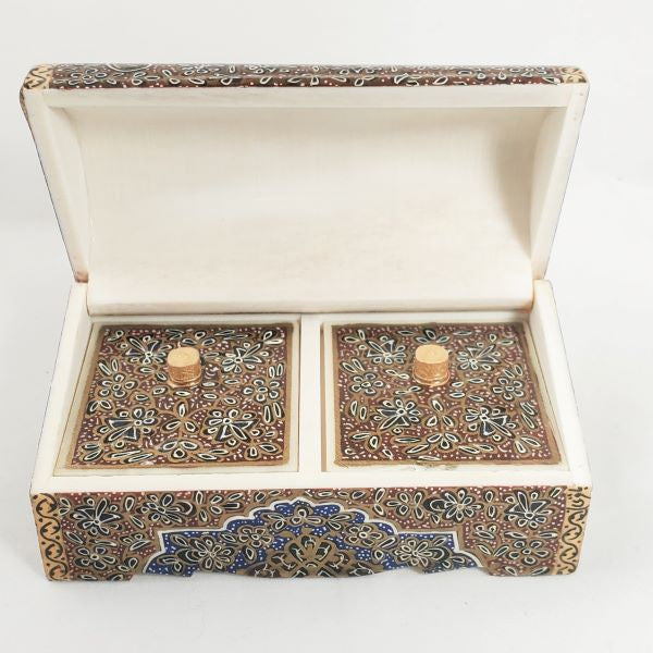 Persian Miniature Box - Mosque Pattern