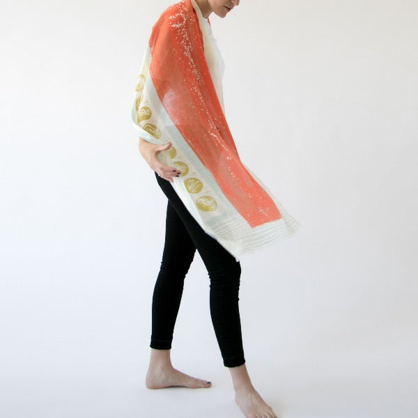 Cosmos Merino Scarf