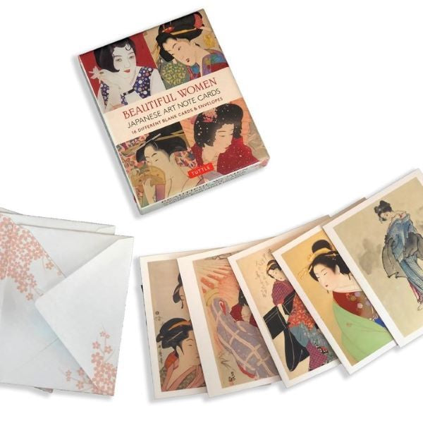 BEAUTIFUL WOMEN IN JAPANESE ART NOTE CARD