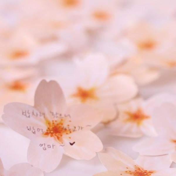 Cherry Blossom Paper Sticker Memo Notes