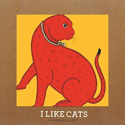 I Like Cats Handmade Notecards