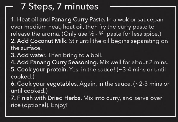 Thai for Two - Organic Panang Curry Kit