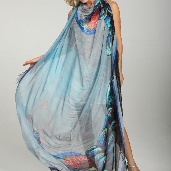 Peacocks Shawl