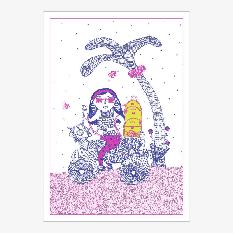 Active Women Handmade Notecards