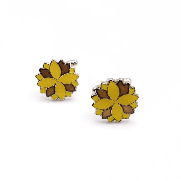 Asian Art Museum Lotus Cufflinks