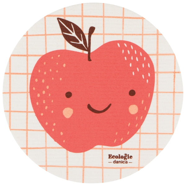 Fruit Face Sponge Cloth