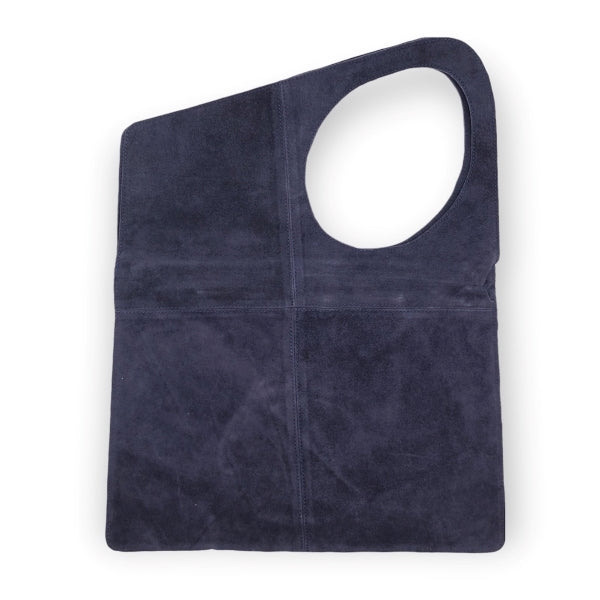 Geometric Suede Handbag