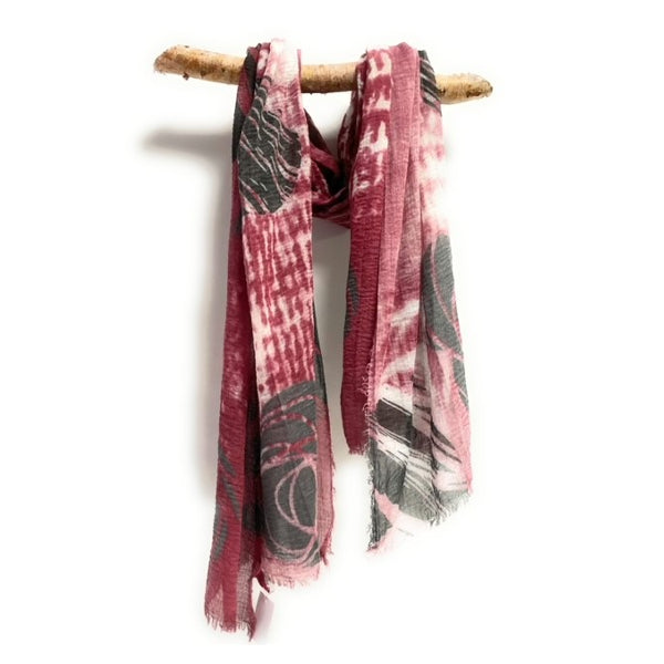 Woven Cotton Gauze Scarf