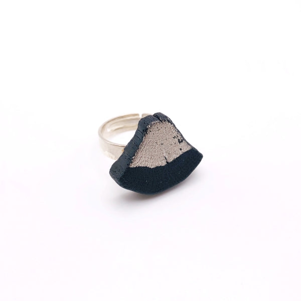 Mt Fuji Silver Adjustable Ring