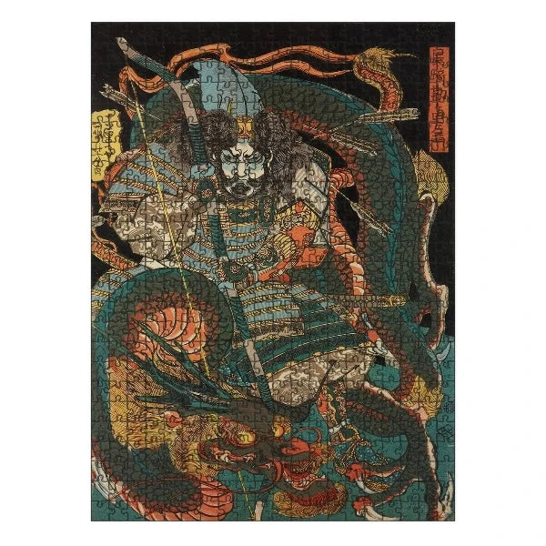 Ukiyo-E Wooden Puzzle