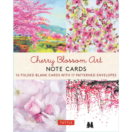 Cherry Blossom Art Note Cards