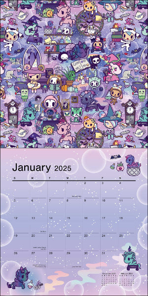 2025 Tokidoki Wall Calendar