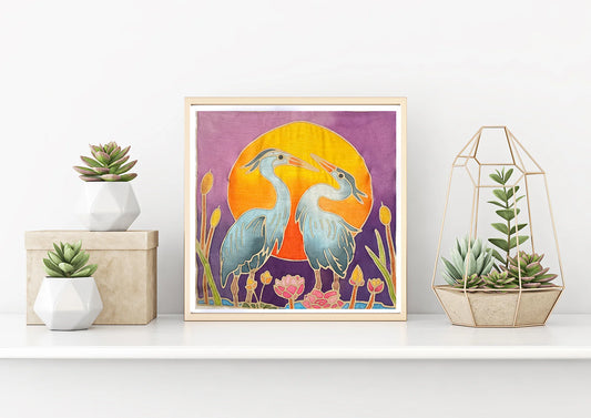 Heron Batik Painting Kit