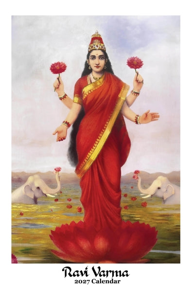 Ravi Varma Oversized Wall Calendar 2027