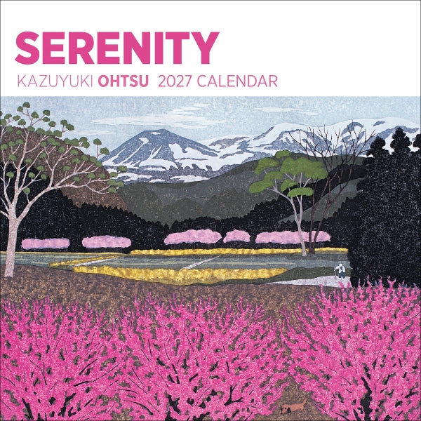 Calendar 2027 Wall Serenity Kazuyuki Ohtsu