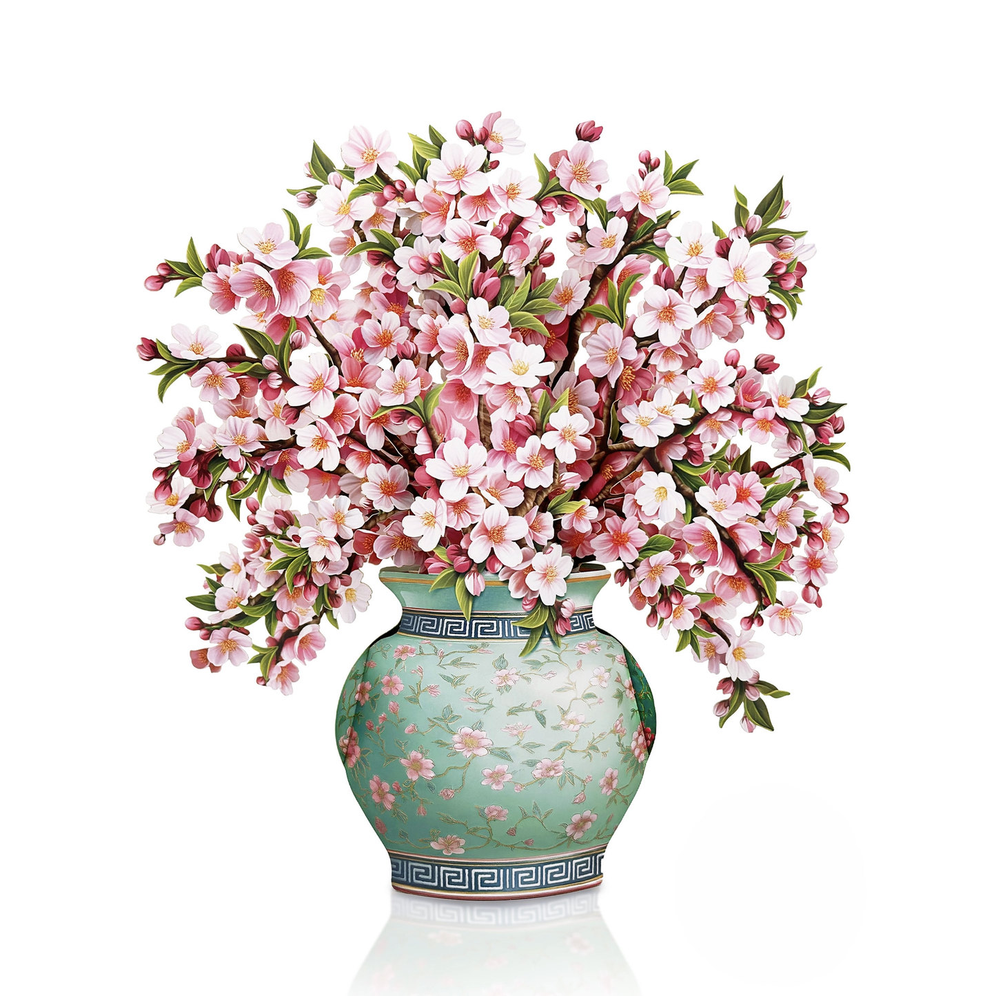 Japanese Cherry Blossoms Pop-Up Greeting Card