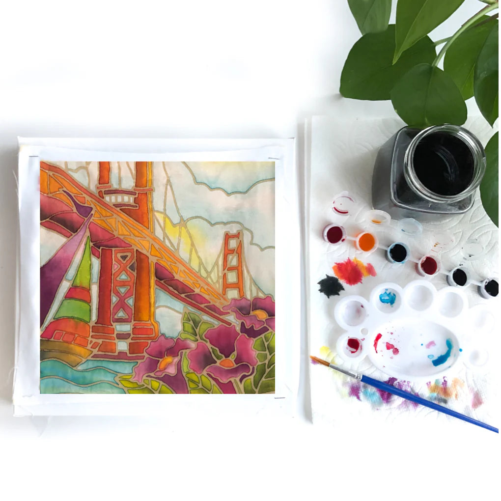 Golden Gate Batik Painting Kit