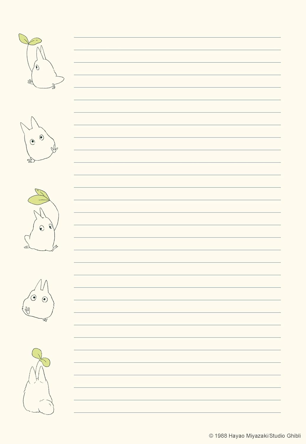 Studio Ghibli My Neighbor Totoro Stationery Set