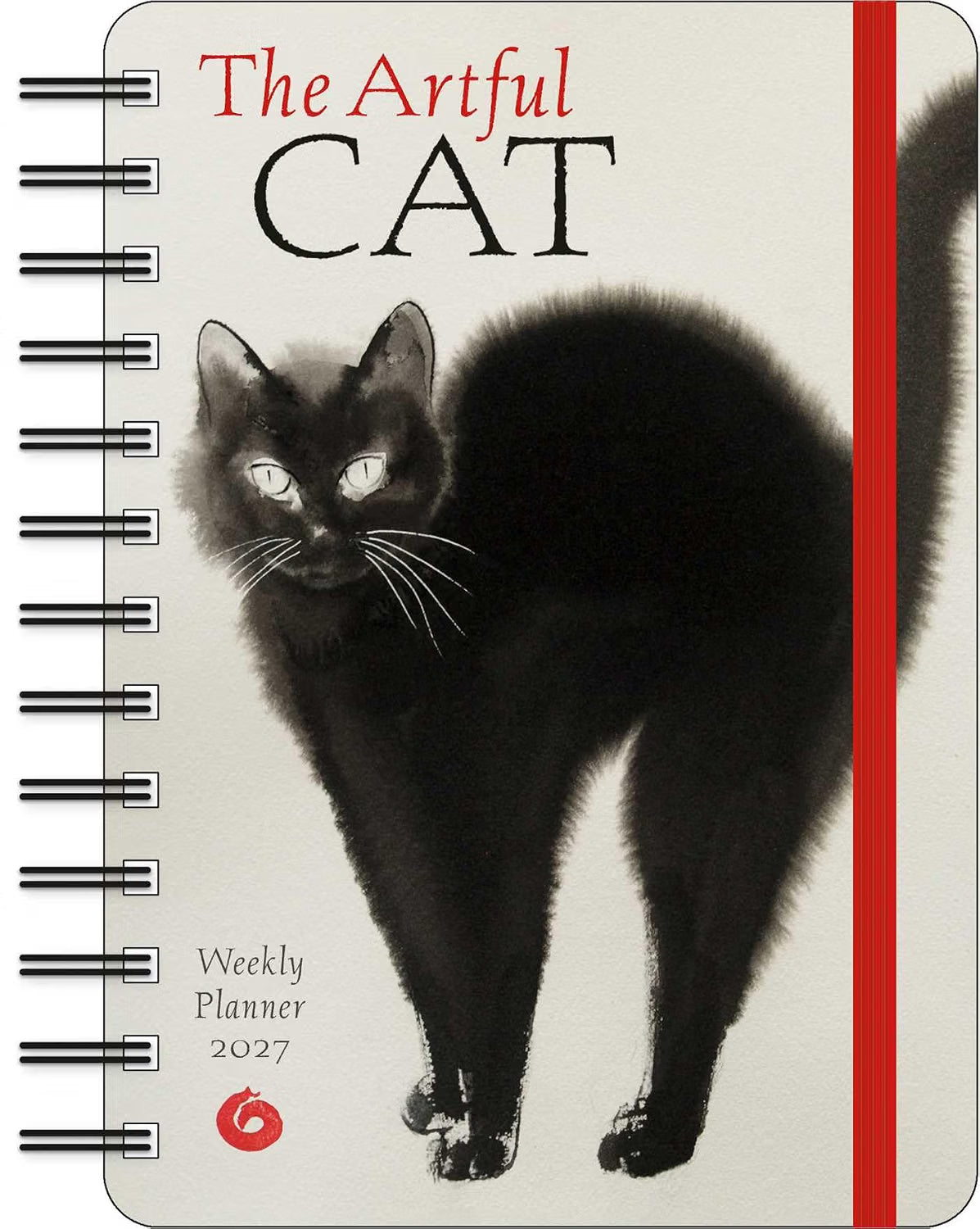 The Artful Cat 2027 Weekly Planner Calendar