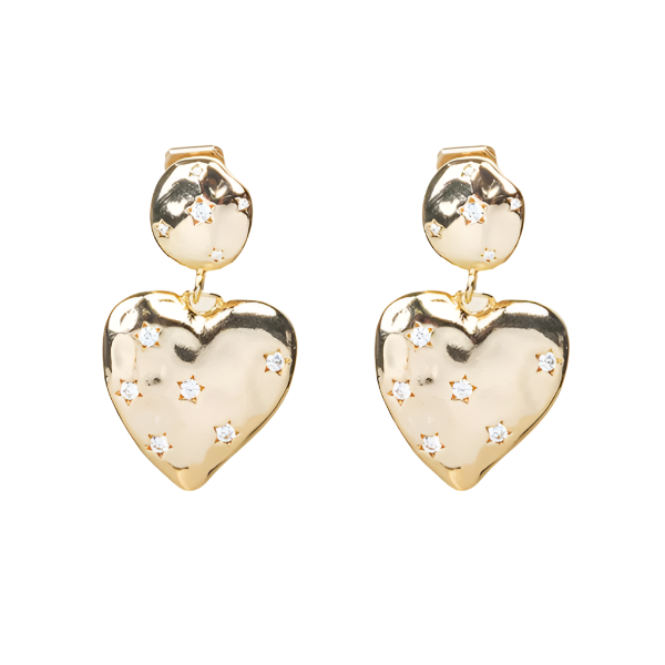 Amore Clip On Earrings