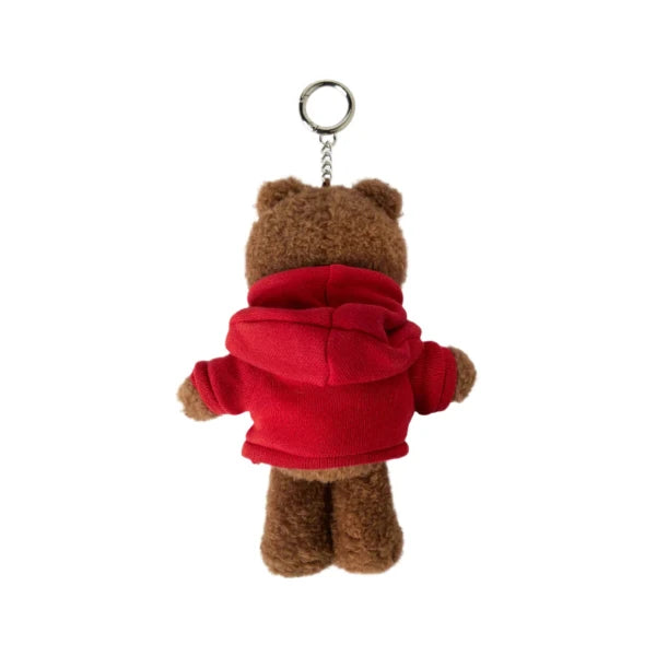 Brown Hoodie Keyring