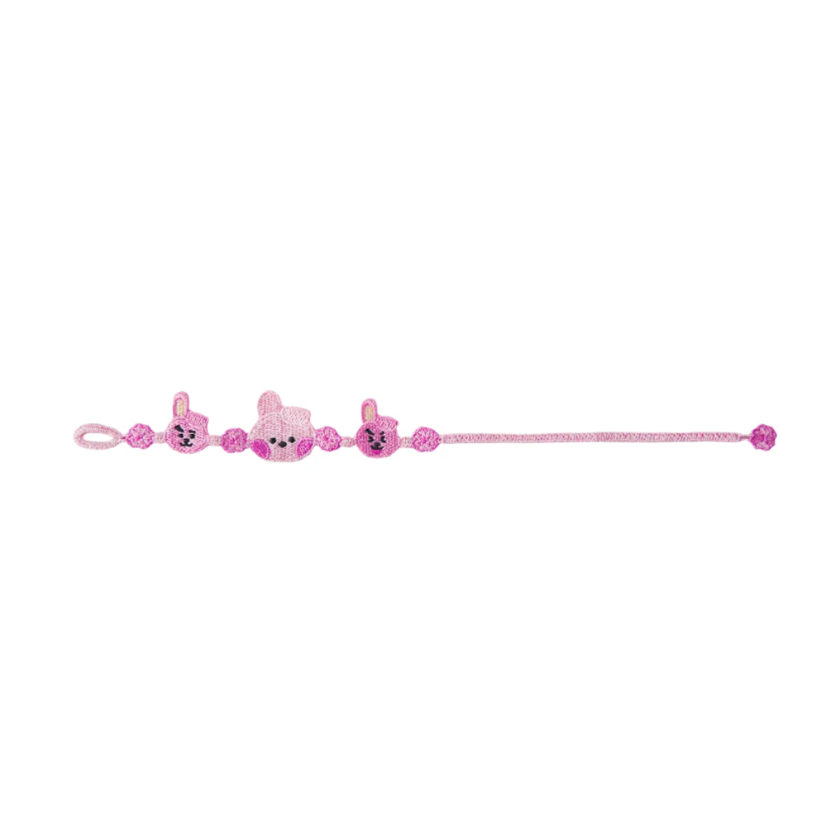 BT21 Embroidery Patch Bracelet