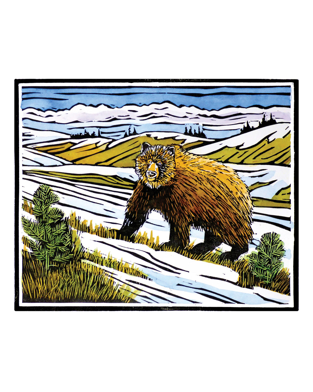 Molly Hashimoto Wildlife 2027 Mini Wall Calendar