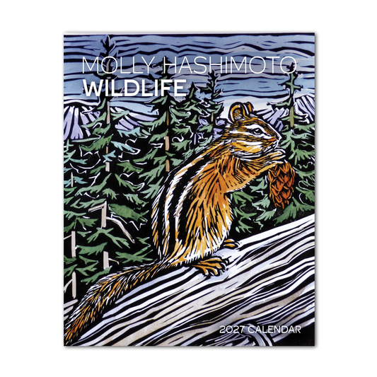 Molly Hashimoto Wildlife 2027 Mini Wall Calendar