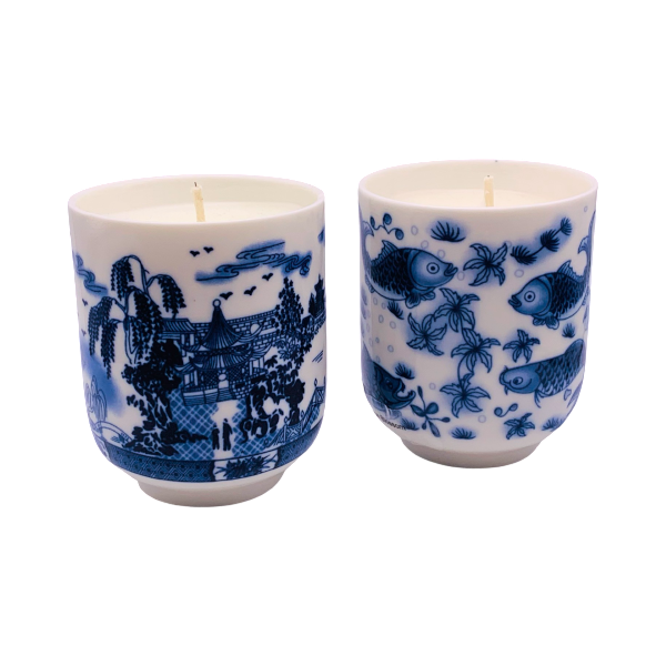 Teacup Candles - Koi and Willow