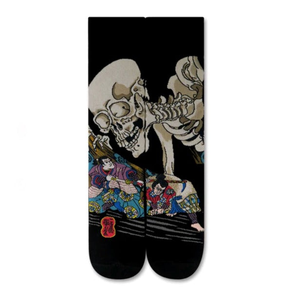 Takiyasha the Witch and the Skeleton Spectre Socks