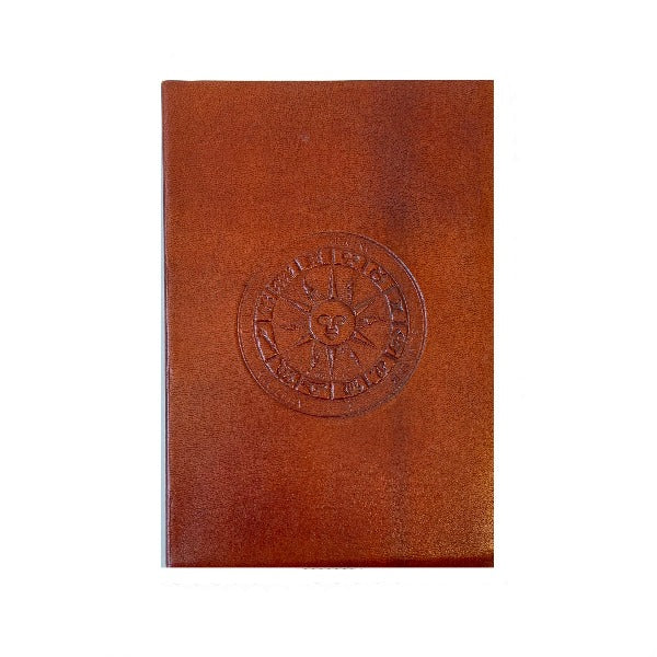 Embossed Leather Notebook