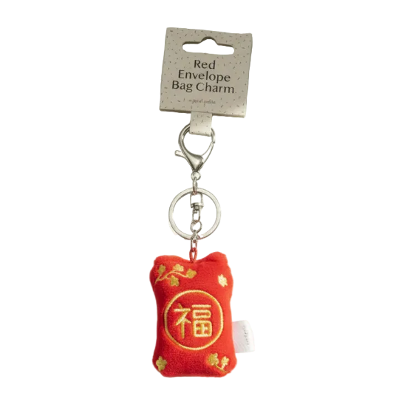 Red Envelope Bag Charm