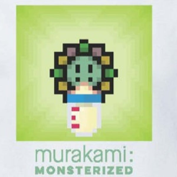 Takashi Murakami Pixel Art Onesie