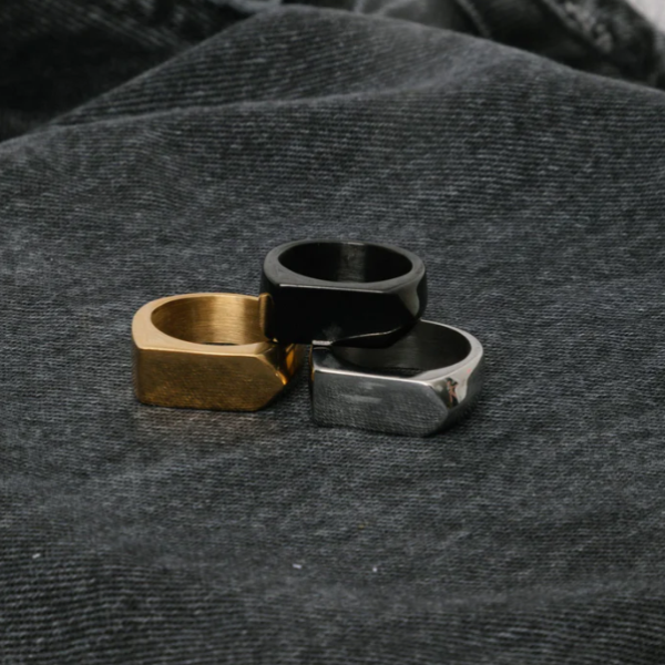 Pointed Stainless Steel Ring