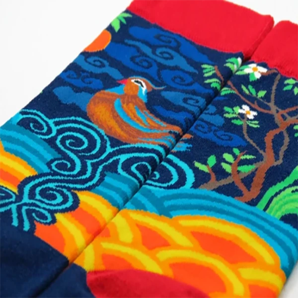 Mandarin Duck Socks