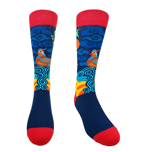 Mandarin Duck Socks